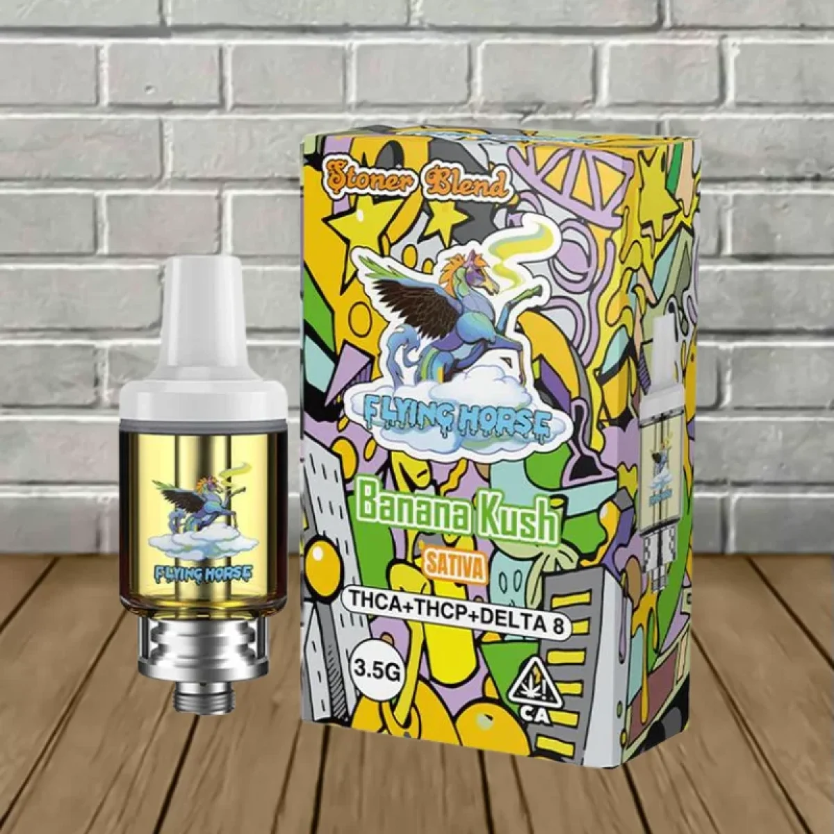 Flying Horse Stoner Blend 3.5g Cartridge - DISCONTINUED