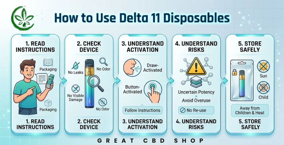 How to Use Delta 11 Disposables
