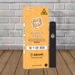 Juicy Kush Budder Rosin THC-P 1g Disposable - Tropicana Cookies -- Sativa -- DISPOSABLE