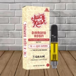 Juicy Kush Diamond Rosin THCa + THCp 1g Vape Cart - Strawberry Marshmallow -- Sativa -- Cartridge