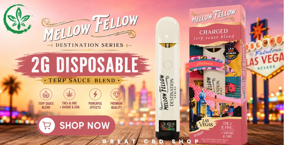 Mellow Fellow Terp Sauce Destination Blend Disposable 2g