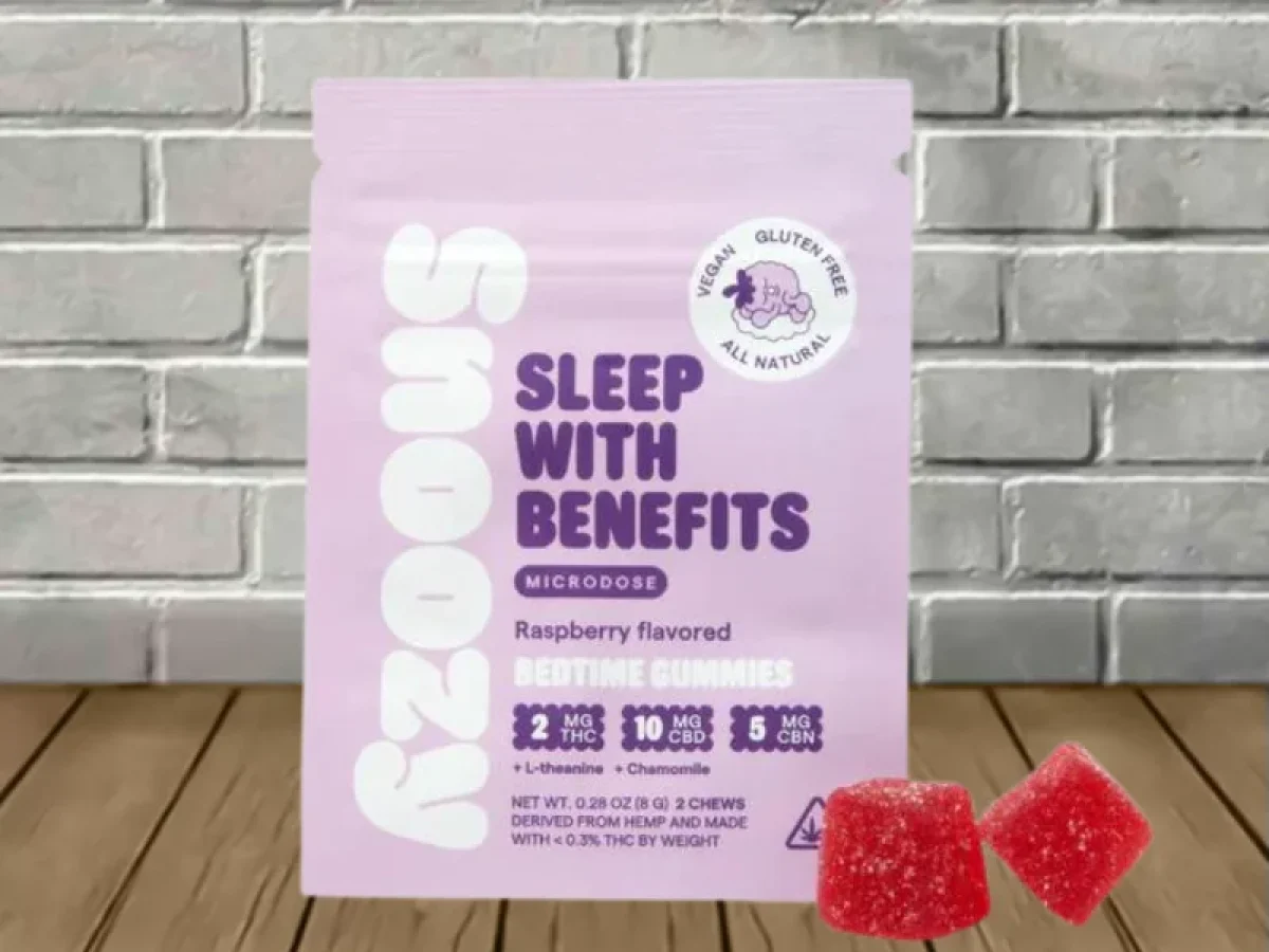Snoozy Sleep with Benefits Microdose 2ct Pack - Great CBD Shop