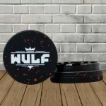 Wulf Mods 2pc 65mm Spatter Grinder - Black Red Spatter