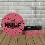 Wulf Mods 2pc 65mm Spatter Grinder - Pink Black Spatter