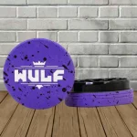 Wulf Mods 2pc 65mm Spatter Grinder - Purple Black Spatter