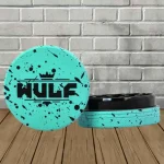 Wulf Mods 2pc 65mm Spatter Grinder - Teal Black Spatter