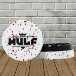 Wulf Mods 2pc 65mm Spatter Grinder - White Red Spatter