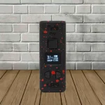 Wulf Mods Kodo Pro Cartridge Vaporizer - Black Red Spatter