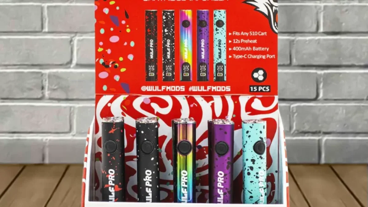 Wulf Mods Pro 510 Variable Voltage Battery - Great CBD Shop