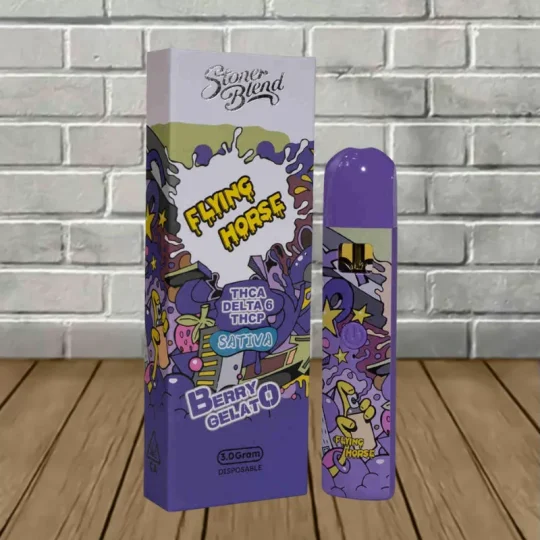 Flying Horse THCa Liquid Diamond Disposable 3g