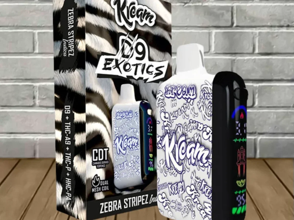 Kream D9 Exotics Disposable Vape 8g - DISCONTINUED