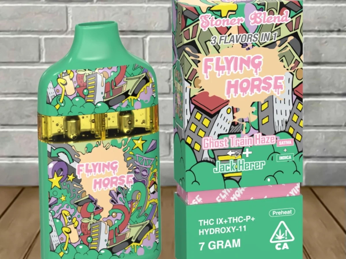 flying horse cigarettes Black Edition Disposable 9g Flying Horse Stoner Blend Black