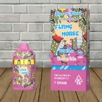 Flying Horse Stoner Blend Disposable 7g - Pink Runtz -- Sativa + Wedding Cake -- Indica DISPOSABLE