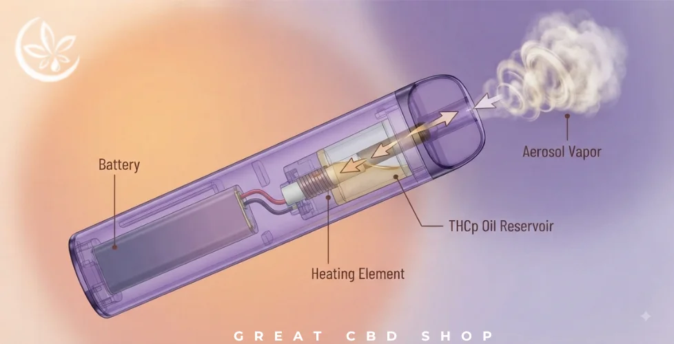 How Does a THC P Vape Work