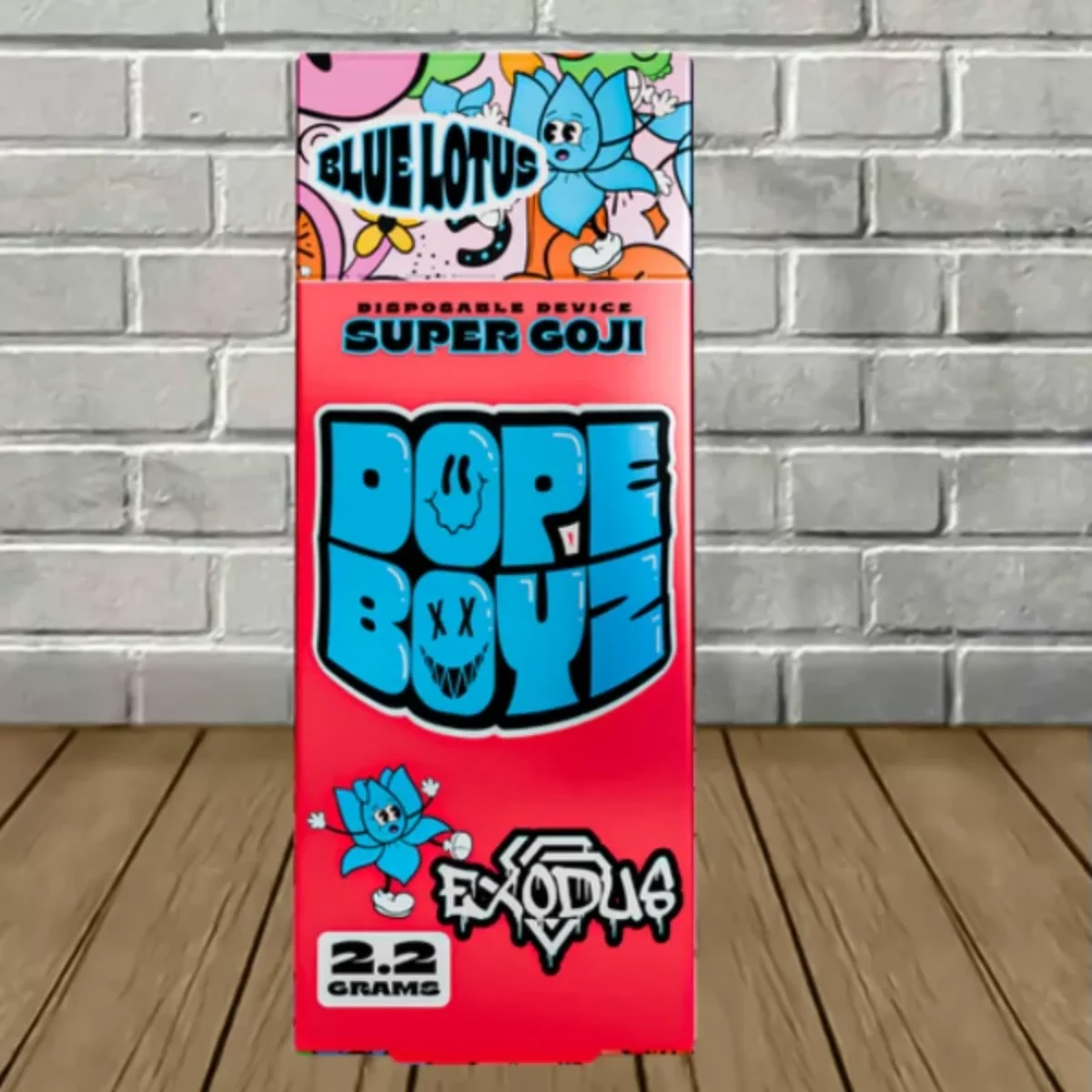 Sugar X Exodus Dope Boyz Blue Lotus Disposable 2.2g