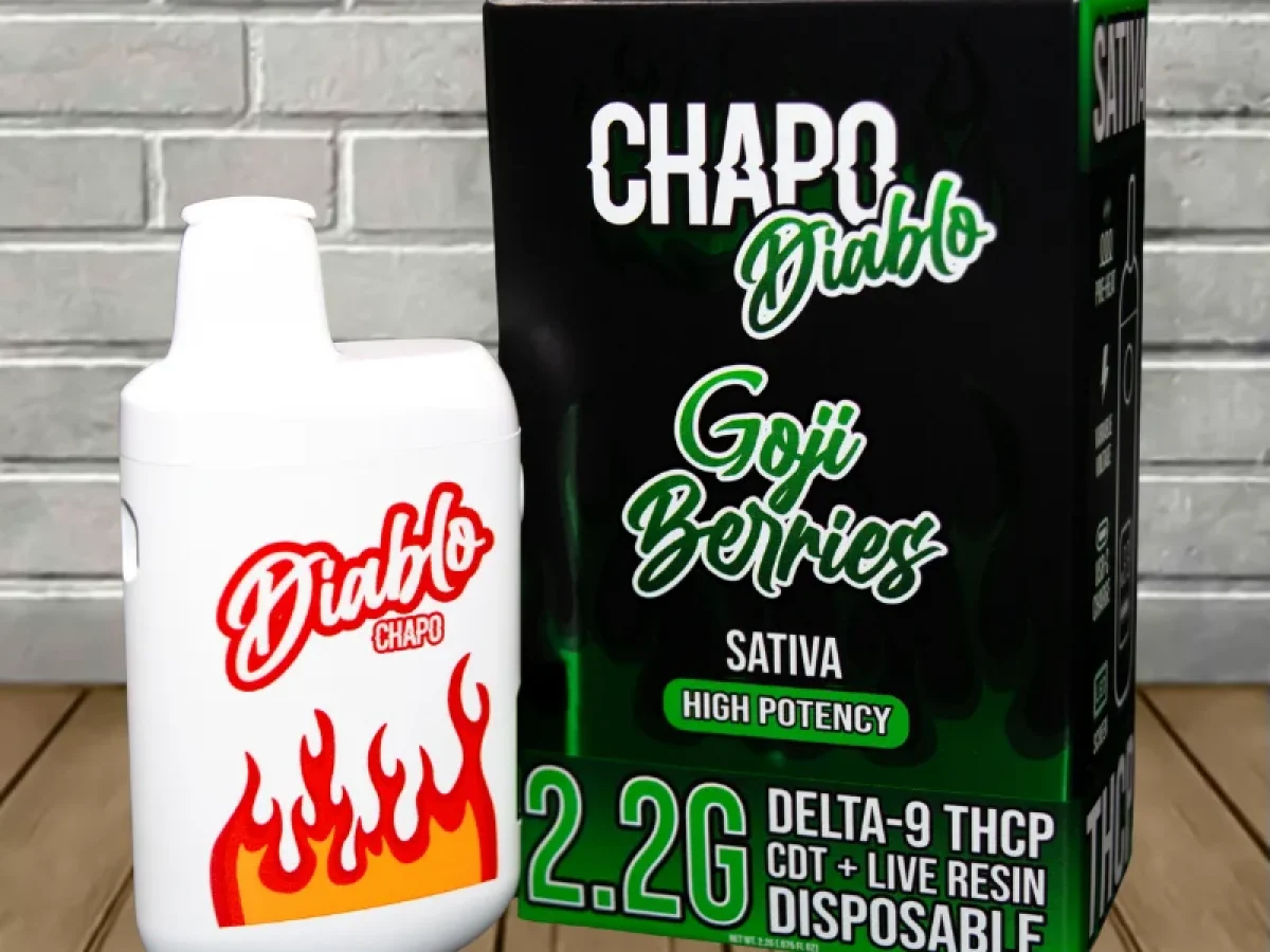 Chapo High Potency THCP Diablo Blend Disposable 2.2g - Great CBD Shop
