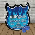 Chapo High Potency THCP Diablo Blend Gummies 150mg Blueberry Blast (Sativa)