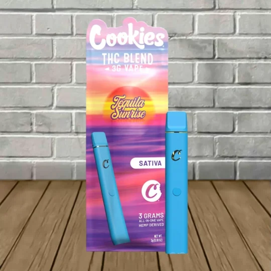 tequila vape price Cookies THC Blend Disposable 3g toffee crunch vape flavor Flavor:mango ice Flum Mello Disposable Vape