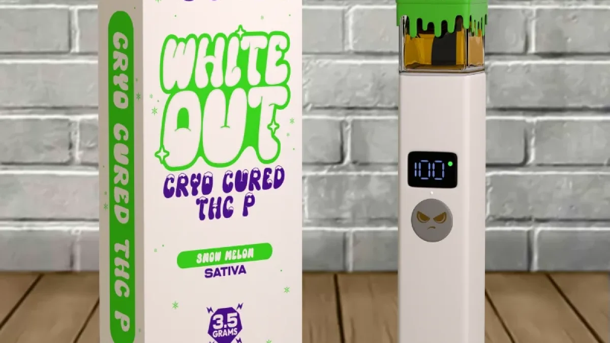 Dozo White Out Cryo Cured THCP Disposable 3.5g - Great CBD Shop