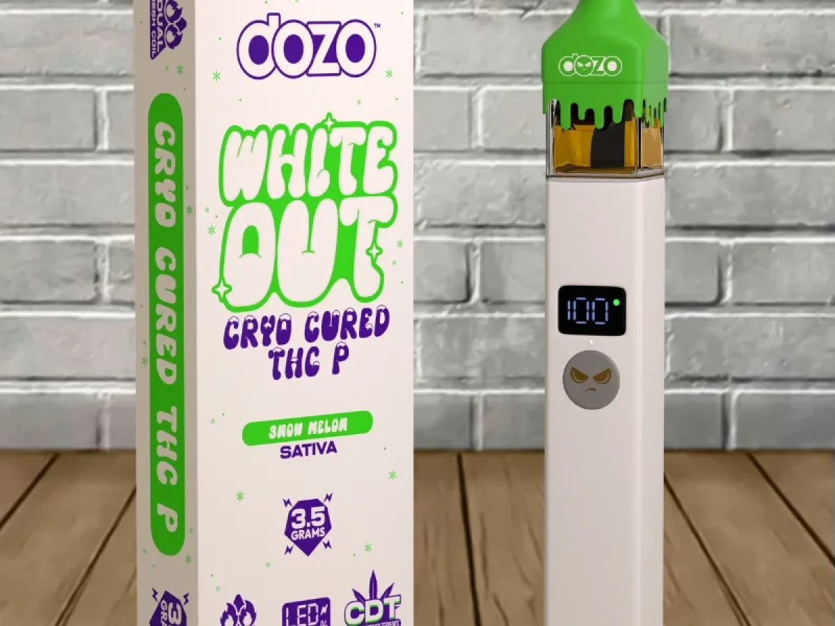 Dozo White Out Cryo Cured THCP Disposable 3.5g