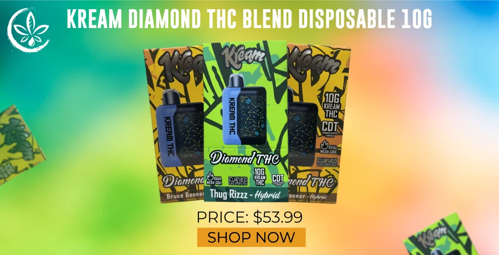 Kream Diamond THC Blend Disposable 10g