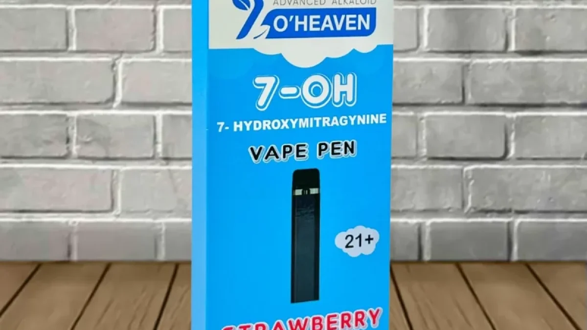 elf bar vape uk 7 O'Heaven 7-OH Kratom Vape Pen Blueberry