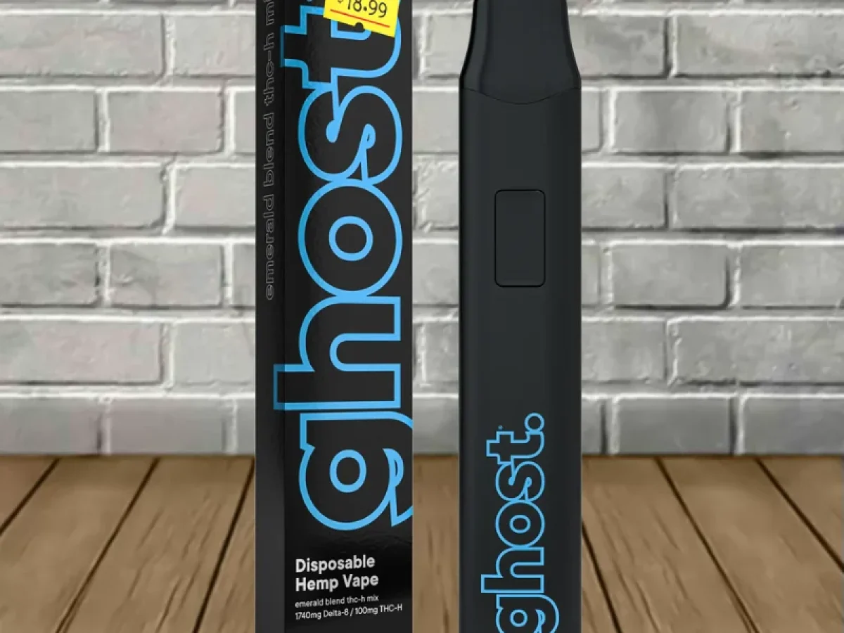 Ghost Emerald Blend THCH Disposable Hemp Vape - Great CBD Shop