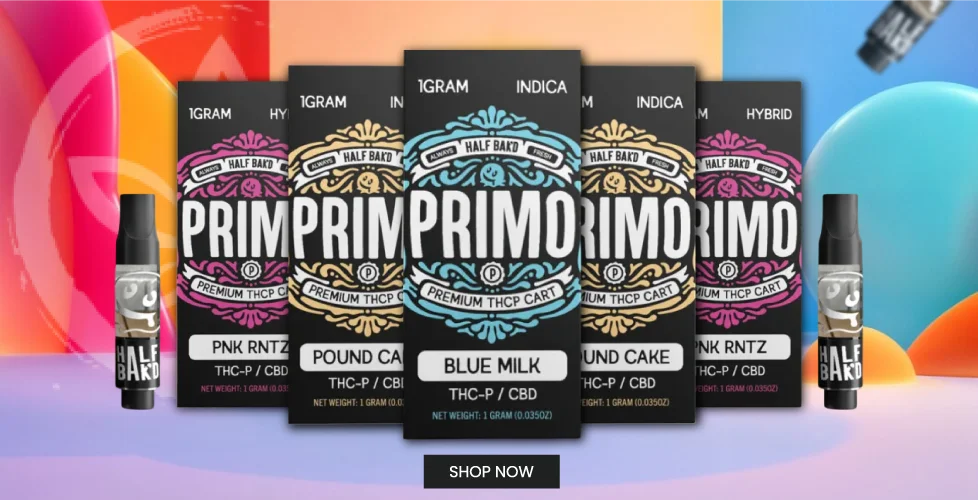 Half Bak’d Primo Collection THCP Cartridge 1g