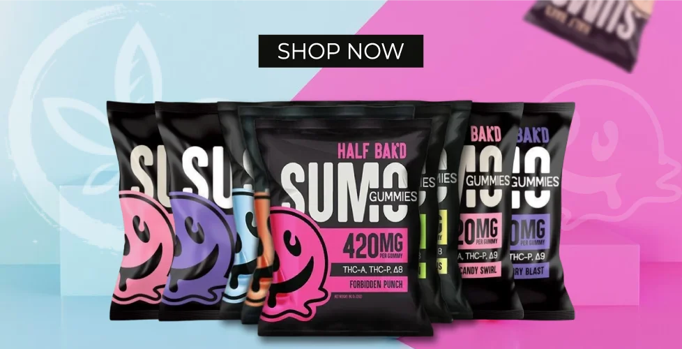 Half-Bak’d Sumo Blend Gummies (2ct, 420mg)