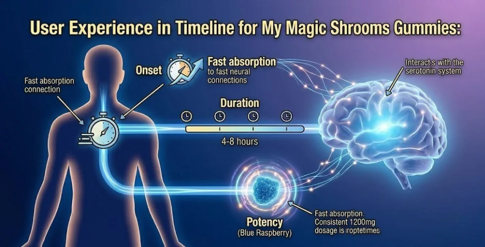 How Do My Magic Shrooms Gummies Work?