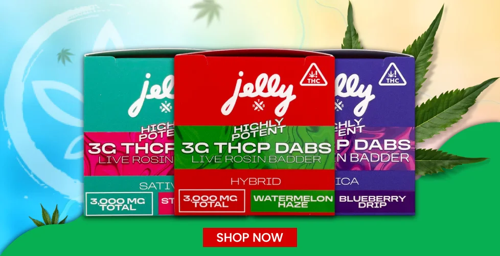 Jelly THCP High Potency 3g Dabs Live Rosin Badder
