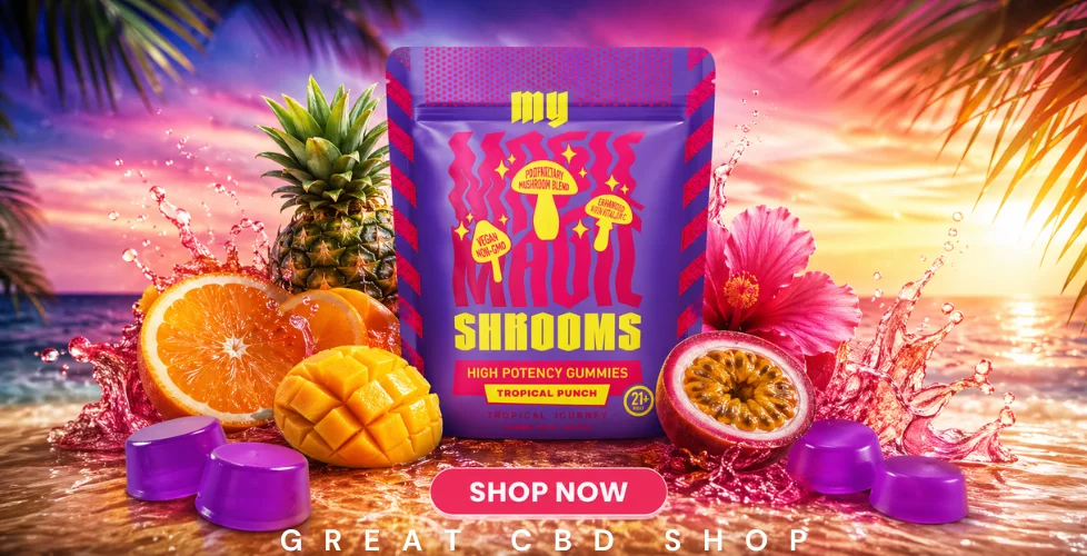 My Magic Shrooms High Potency Mushroom Gummies 2ct