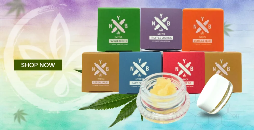 NYB Labs Live Resin 99% THCa Dabs 2.5g
