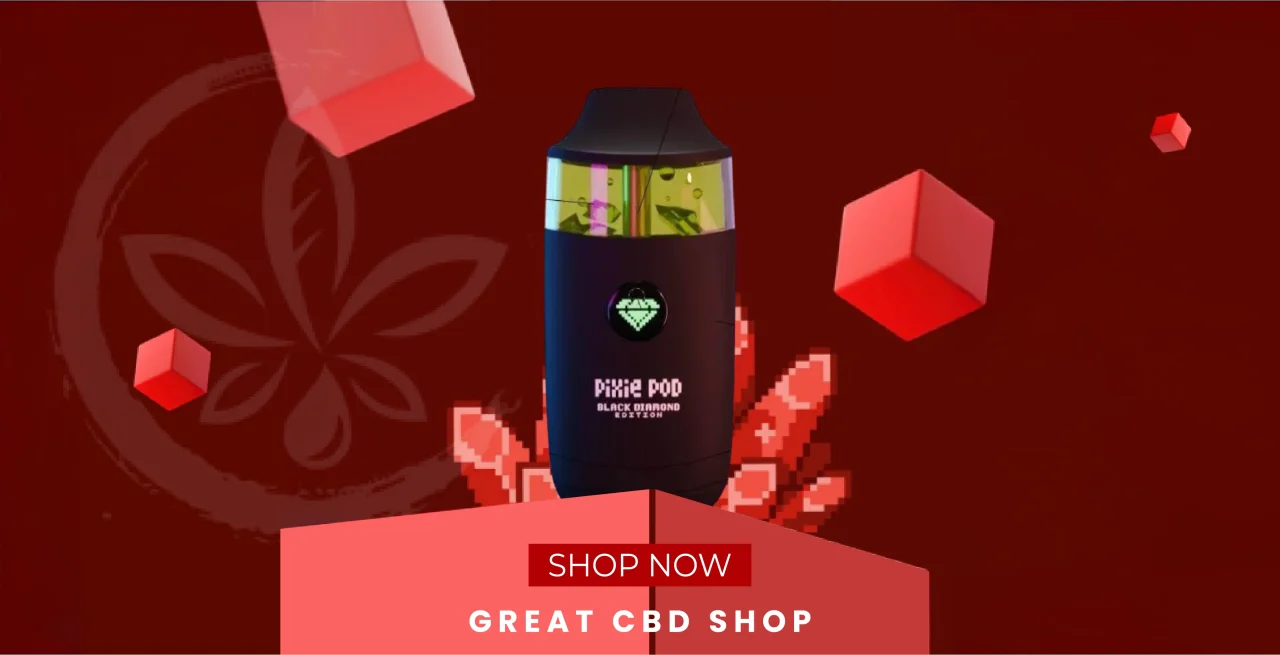 Elevate Your Vaping Experience with Pixie Dust Pixie Pod THCa + THCP Black Diamond Edition