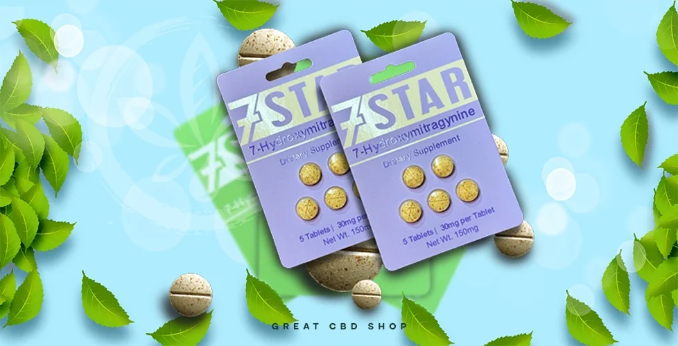 2. 7 Star 7-Hydroxymitragynine Extract Tablets