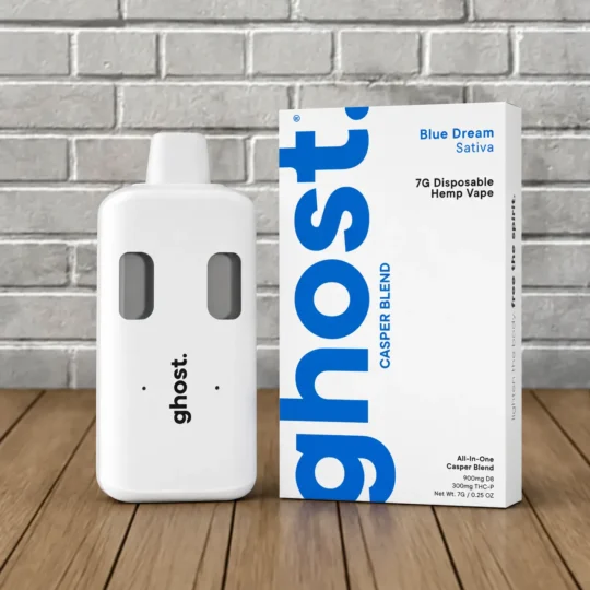ghost casper blend blue dream sativa disposable vape