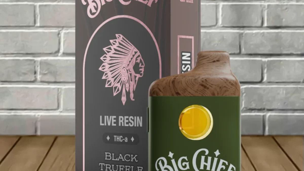 Big Chief Live Resin THCa 3g Disposable Vape