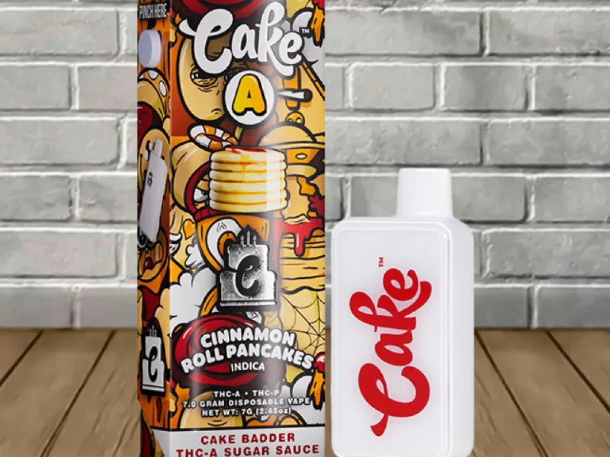 Cake A Badder THCa + THCp Disposable Vape 7g - Great CBD Shop
