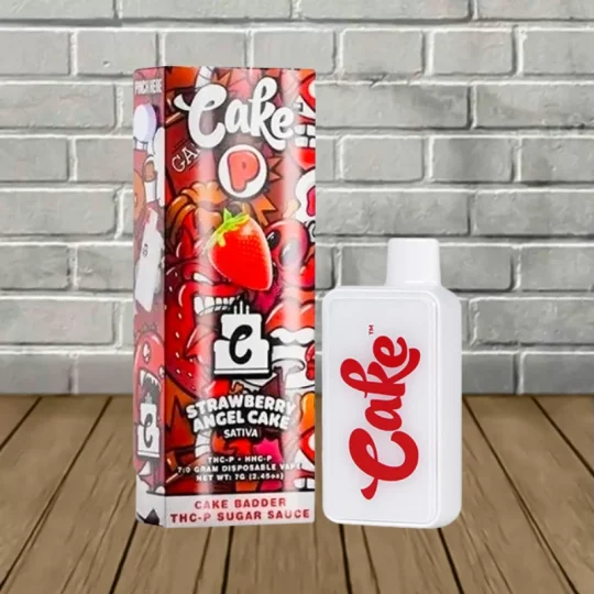 cake p disposable vape 7g Cake P Badder THC-P + HHC-P Disposable Vape 7g