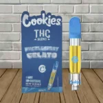 Cookies THC Blend Live Terpenes 1g Vape Cartridge-Huckleberry Gelato -- Hybrid -- CARTRIDGE
