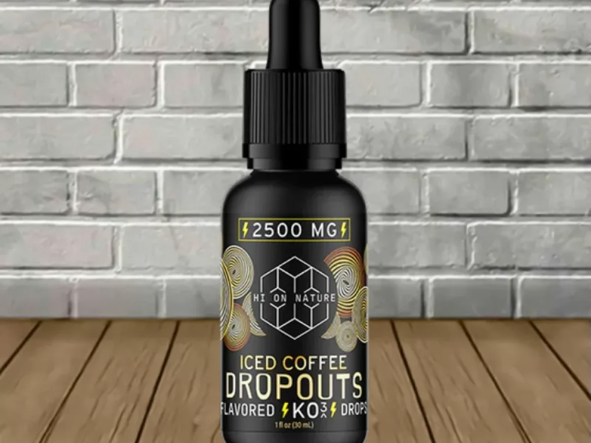 Hi on Nature 2500mg Dropout Tincture - Great CBD Shop