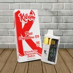 Kream Pie Cyro Cured THCp + THCv + D9 5gram Disposable Vape - Strawberry Cheesecake -- Indica -- DISPOSABLE