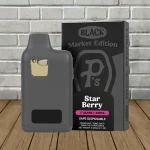 Pushin P's Black Market Edition THCH + THCP Disposable 3g Star Berry (Sativa)