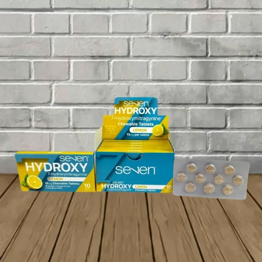 Se7en 7-Hydroxy Tablets Bulk Case Deal - Lemon Bulk DISPLY DEAL 6x10ct (Total 60 Tablets)