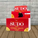 Sudo Chewable Tablets Bulk Case Deal - Grape Bulk DISPLAY DEAL 6x10ct (Total 60 Tablets)