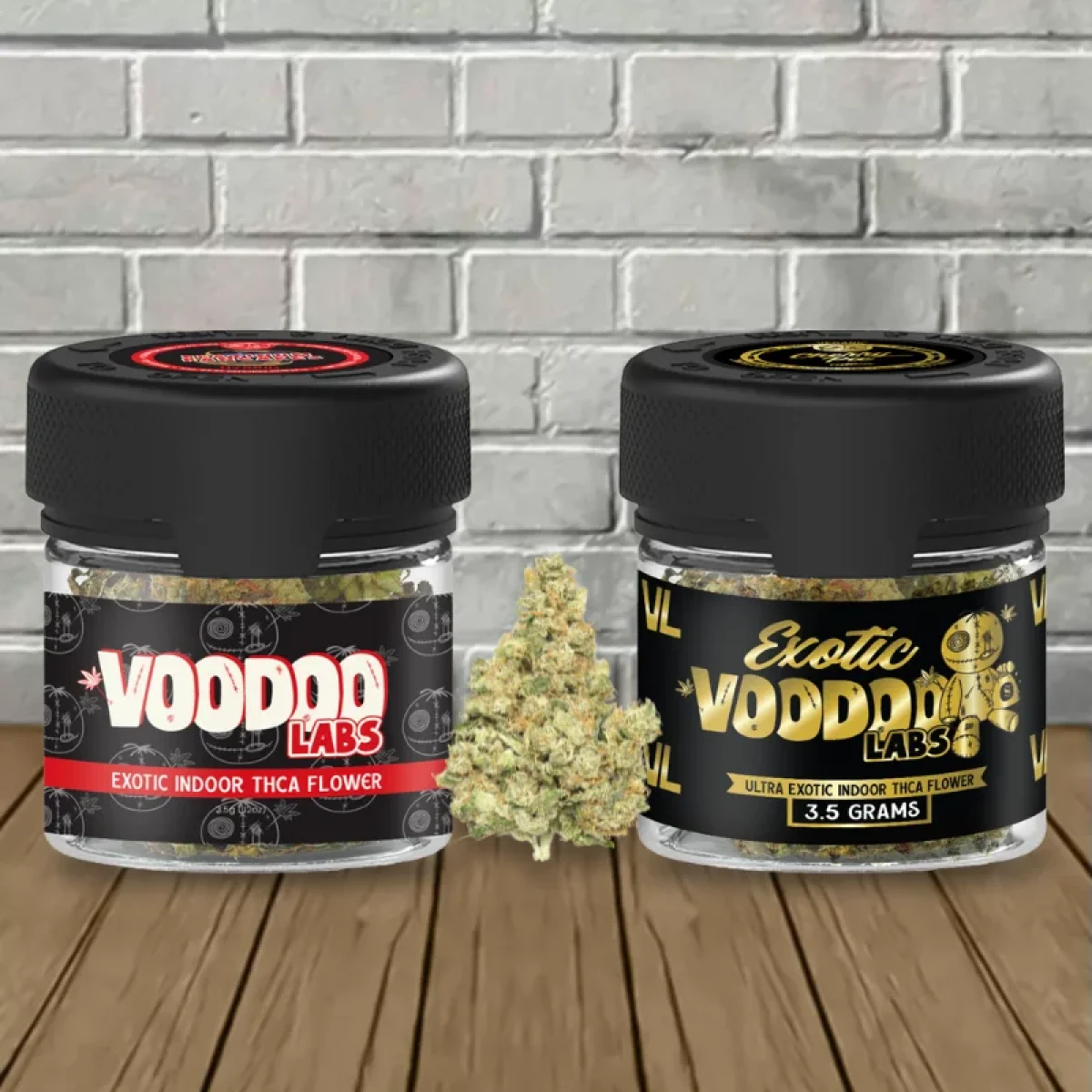 Voodoo Labs Exotic Indoor THCa Flower 3.5g - Great CBD Shop