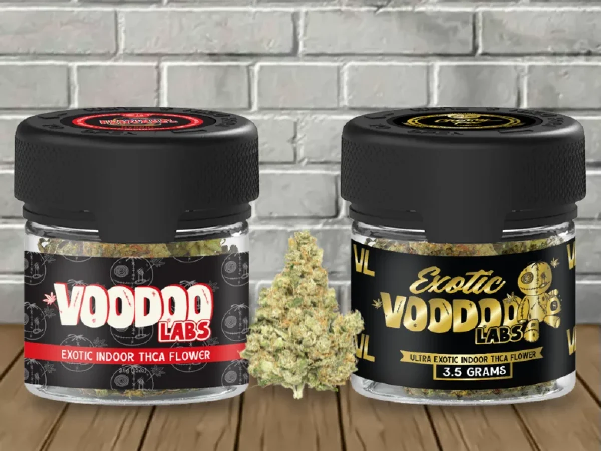Voodoo Labs Exotic Indoor THCa Flower 3.5g - Great CBD Shop