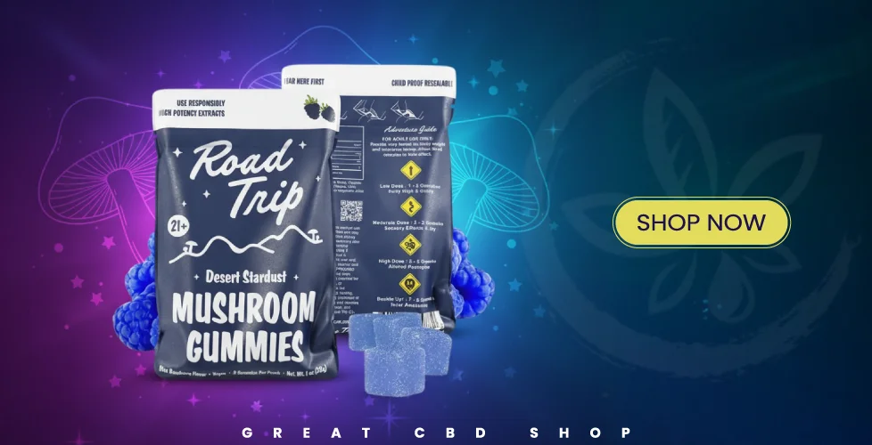 Road Trip Desert Stardust Blend Mushroom Gummies