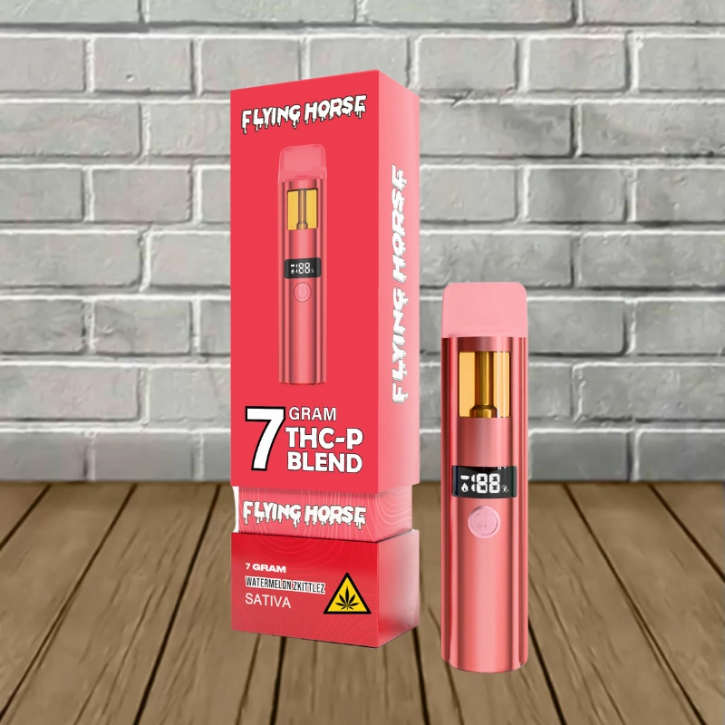 Flying Horse THCp Blend Disposable 7g-Watermelon Zkittlez -- Sativa -- DISPOSABLE