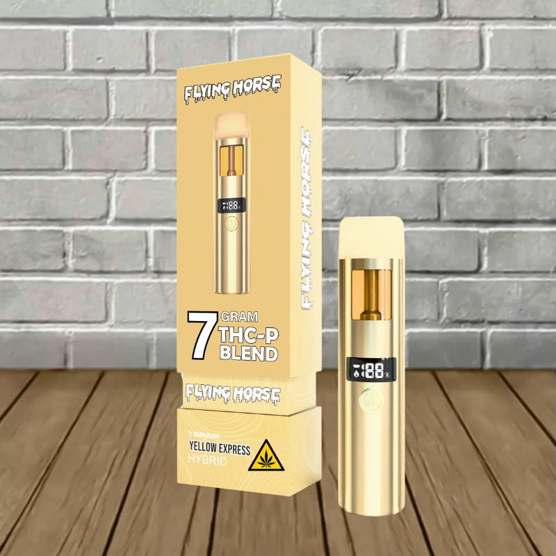 Flying Horse THCp Blend Disposable 7g-Yellow Express -- Hybrid -- DISPOSABLE